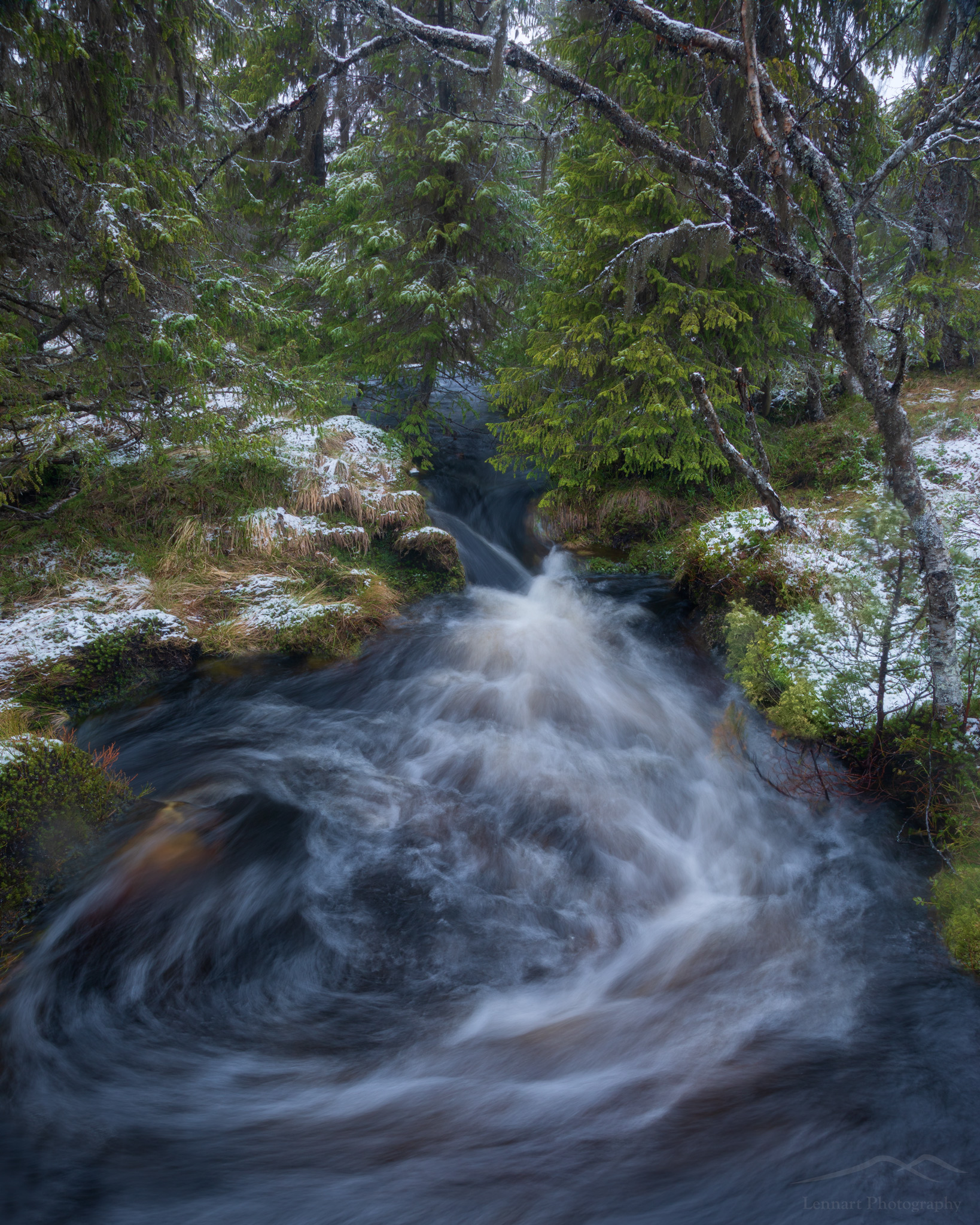 Swirling river | Marntallsåsen Nature Reserve, Jämtland