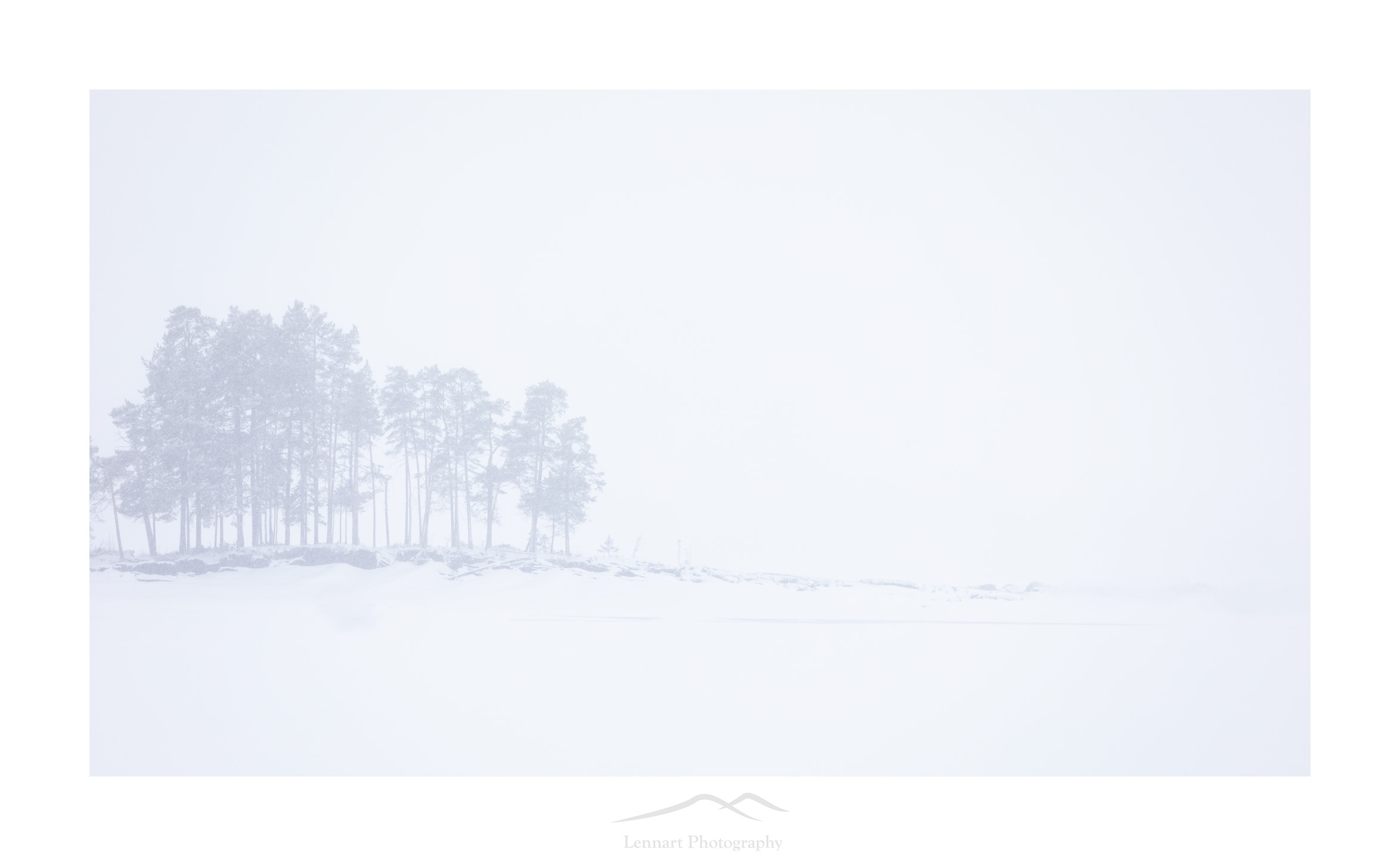 Misty headland | Isön, Jämtland, Sweden.